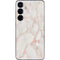 Rose Gold Marble Galaxy S25 Skin